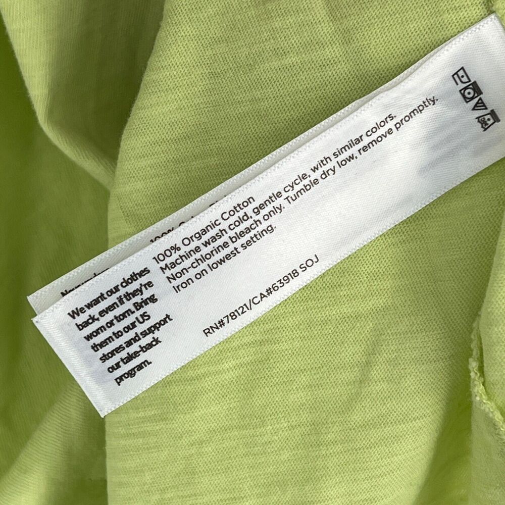Eileen Fisher T-Shirt Womens S 100% Organic Cotton Sustainable Lagenlook Summer - Picture 4 of 8
